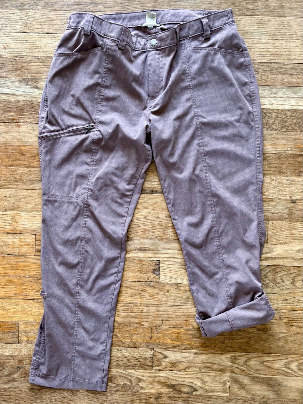 Duluth Trading Co. Mauve Cargo Utility Pants Women’s Size 16 x 29